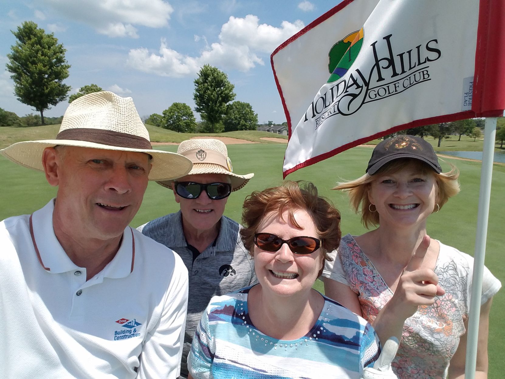 Holub earns ace